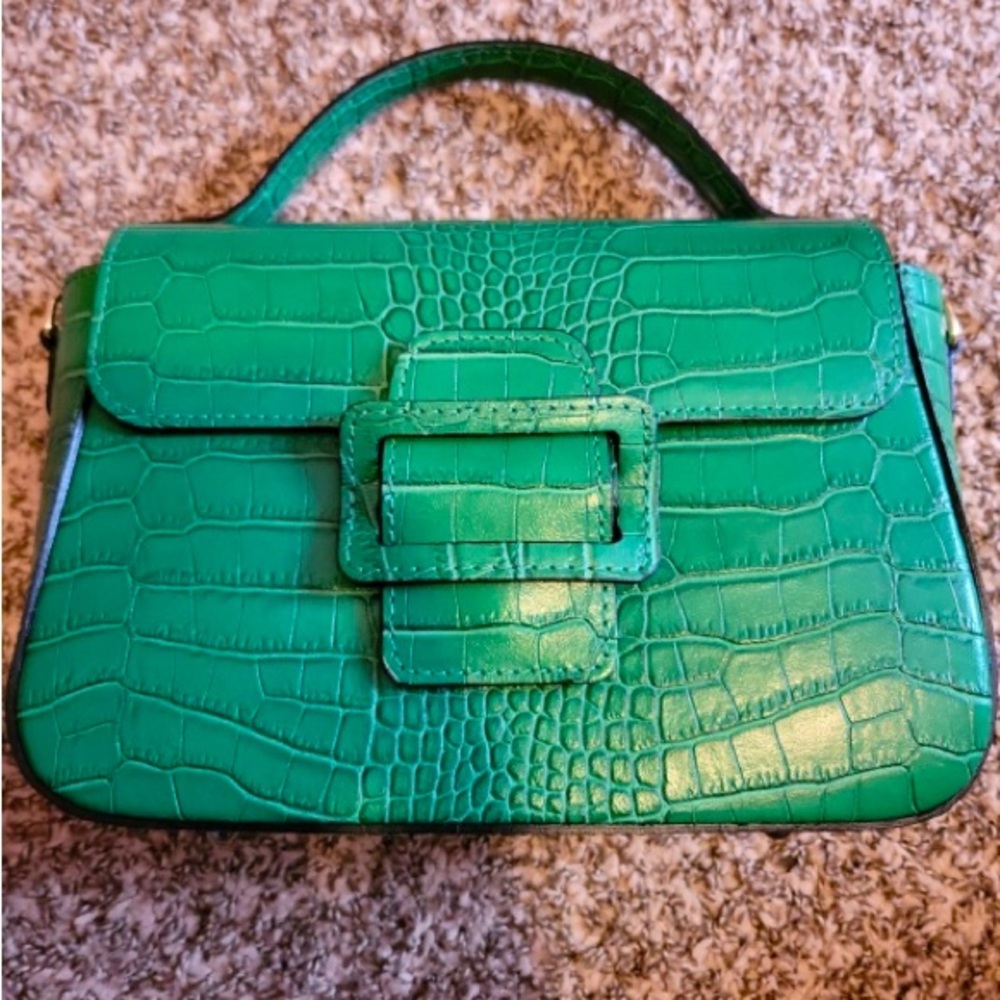 Vera Pelle handle bag with strap